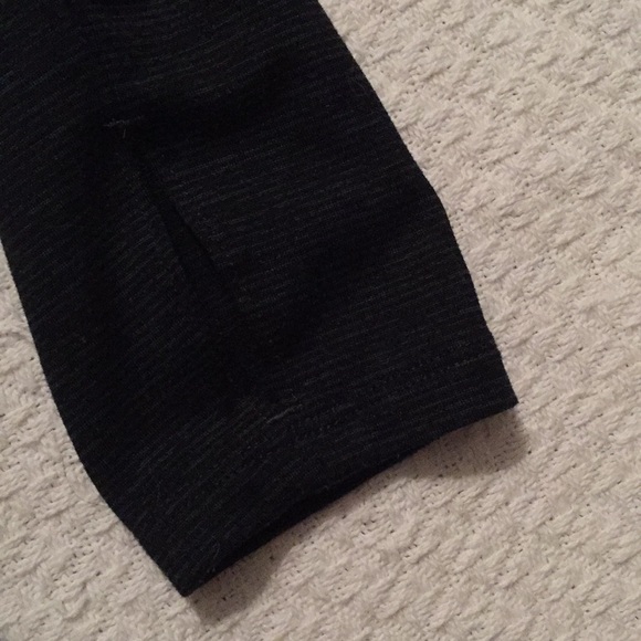 Black and Forest-green Quarter-zip Athletic Hoodie - Picture 3 of 3